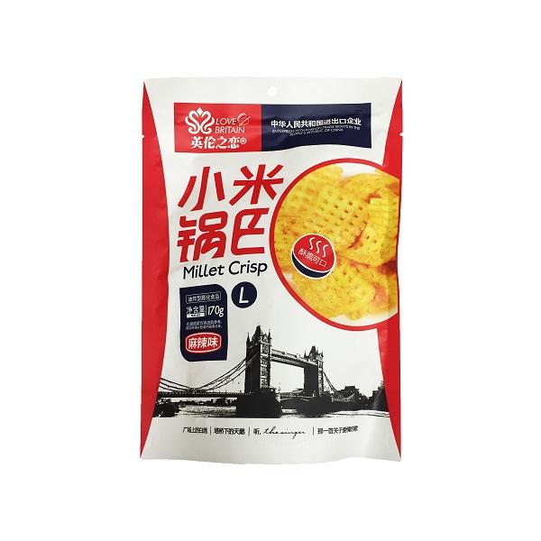 love-britain-millet-crisp-spicy-flavor-170g