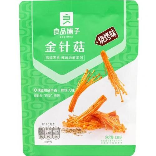 liangpinpu-enoki-mushroom-barbecue-flavor