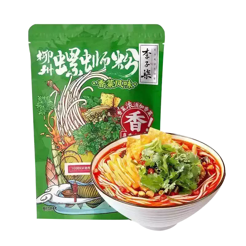 liziqi-liuzhou-rice-noodles-cariander