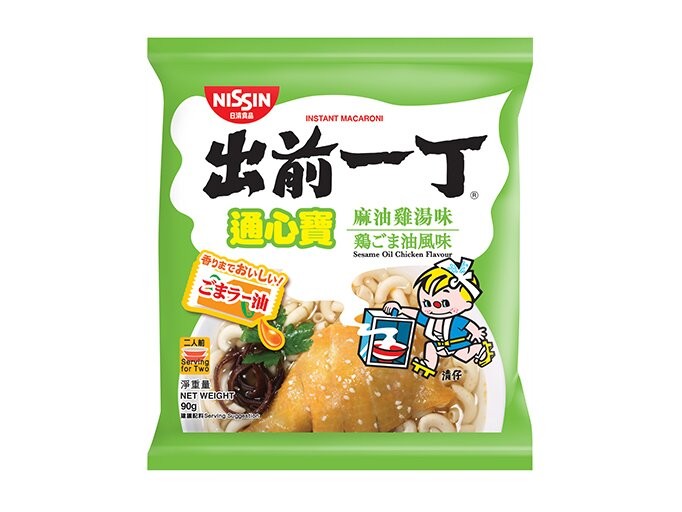 nissan-instant-macaroni-sesame-oil-chicken
