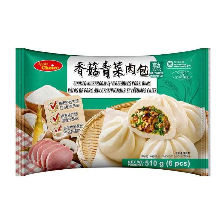 asian-choice-cooked-mushroom-vegetables-pork-buns