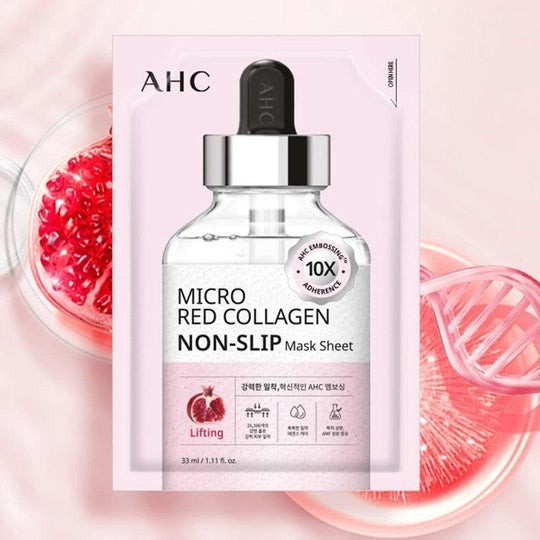 ahc-micro-red-collagen-non-slip-mask-sheet