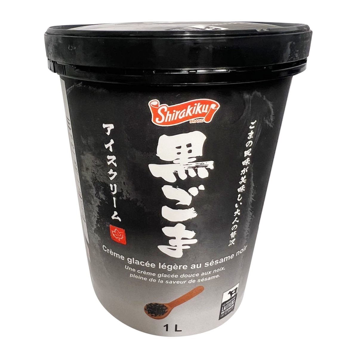 shirakiku-ice-cream-black-sesame-flavor