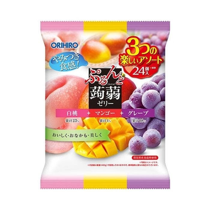 orihiro-konjac-jelly-grapepeachmango
