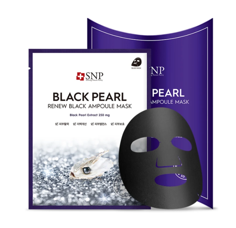 snp-black-pearl-renew-black-ampoule-mask