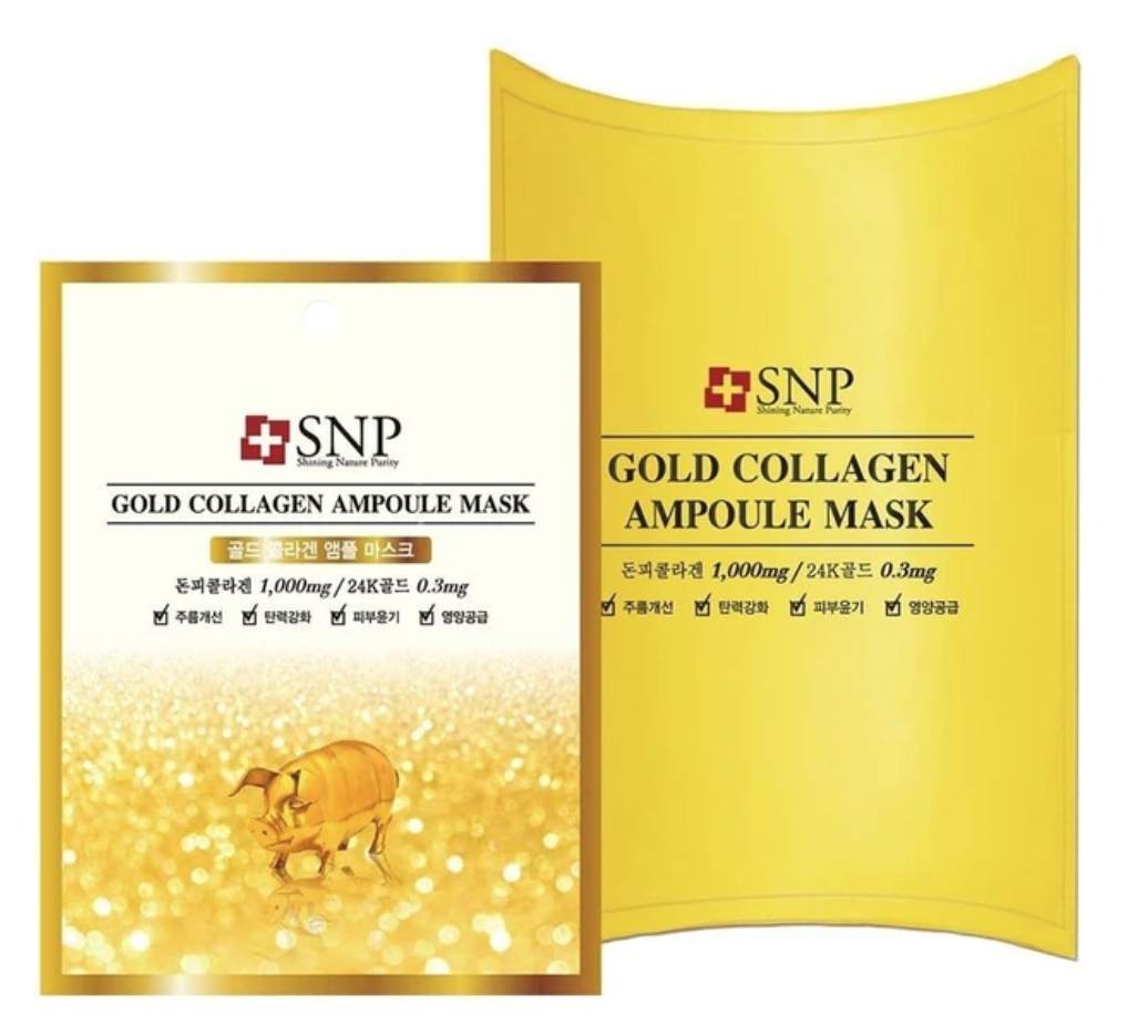 snp-gold-collagen-ampoule-mask