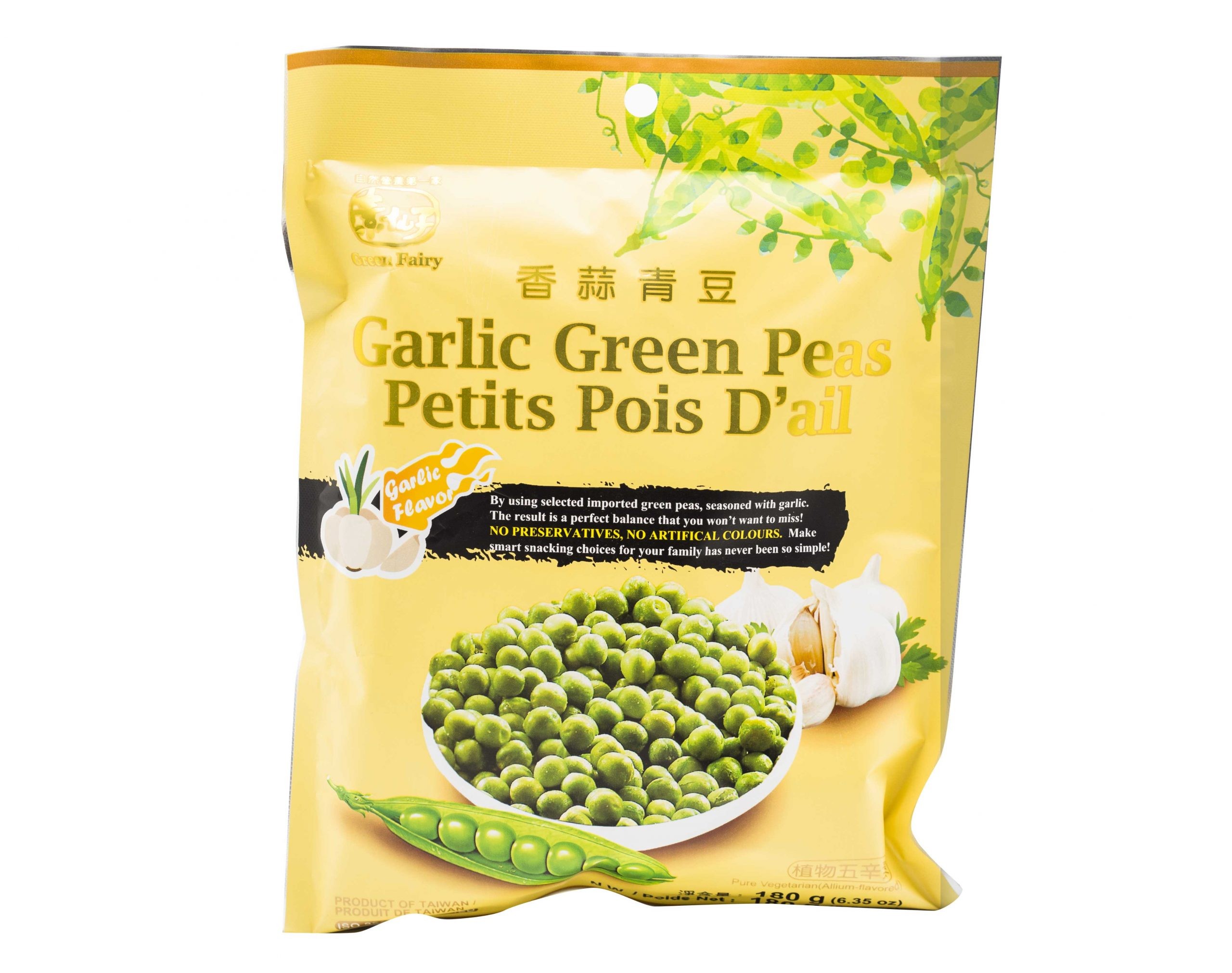 garlic-green-peas