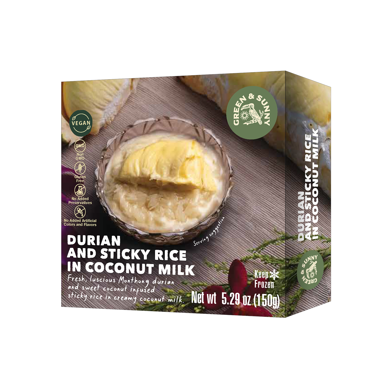 green-sunny-durian-and-sticky-rice-coconut-milk