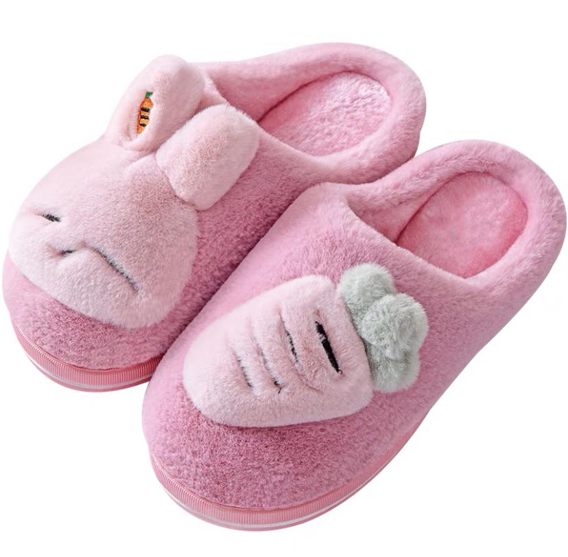 winter-rabbit-slippers