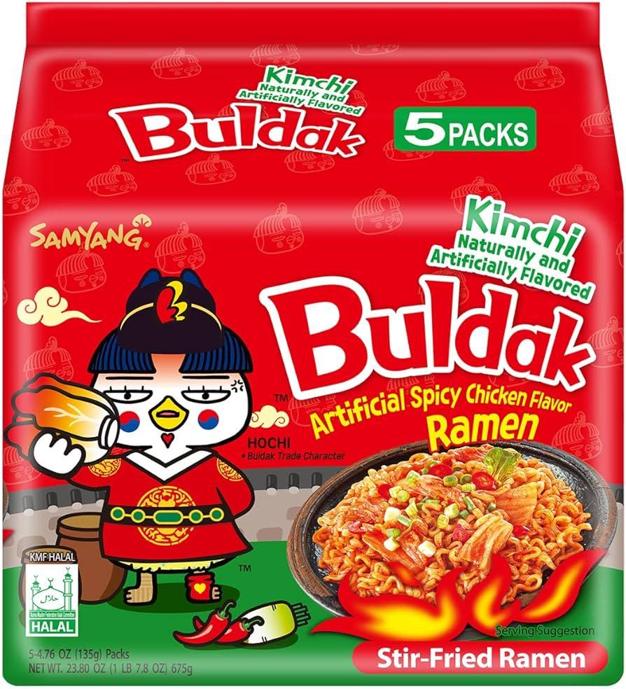 samyang-buldak-kimchi-stir-fried-ramen-artificial-spicy-chicken-flavor