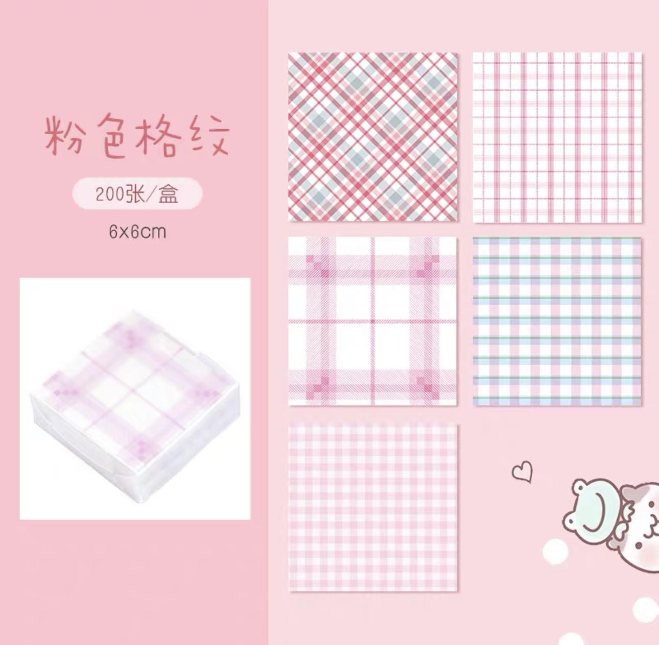 cute-pink-plaid-notepad