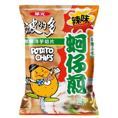 potato-chips-and-oyster-fried-spicy-flavor