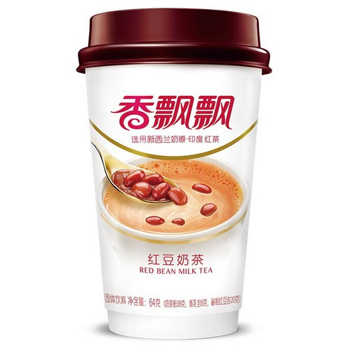 fragrant-red-bean-milk-tea3cups