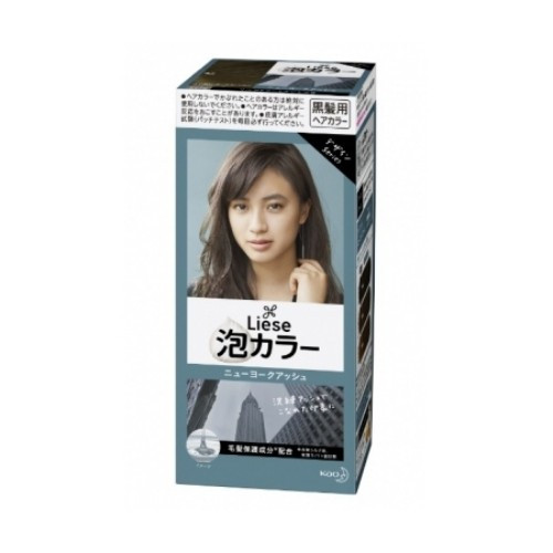 kao-liese-natural-plant-foam-hair-dye-w18-new-york-ash-new-york-grey-rice-dumpling