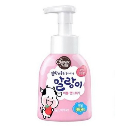 data-shower-mate-sterilized-strawberry-milk-fragrance-foaming-hand-wash