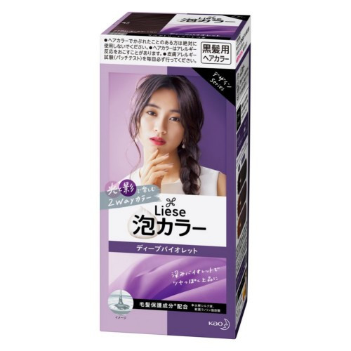 kao-liese-light-and-shadow-natural-plant-foam-hair-dye-violet-violet
