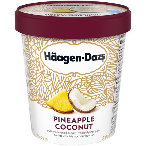 haagen-dazs-ice-cream-pineapple-and-coconut-flavor