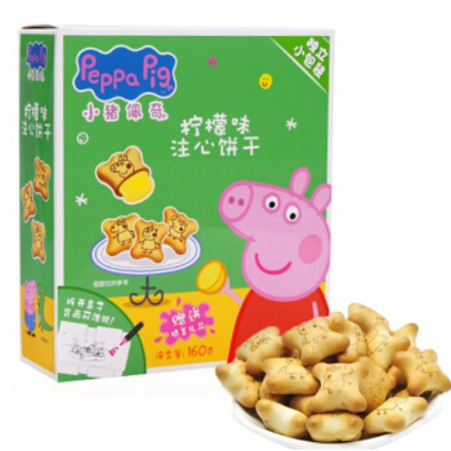 peppa-pig-heart-cookies-lemon-flavor