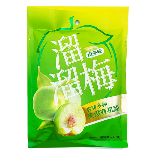 liuliumei-green-tea-flavor-green-plum-products-160g