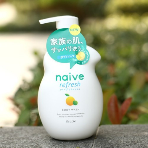 kracie-kanebo-naive-natural-plant-essence-body-wash-lemon-scent